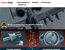 Tablet Screenshot of power-tech.com